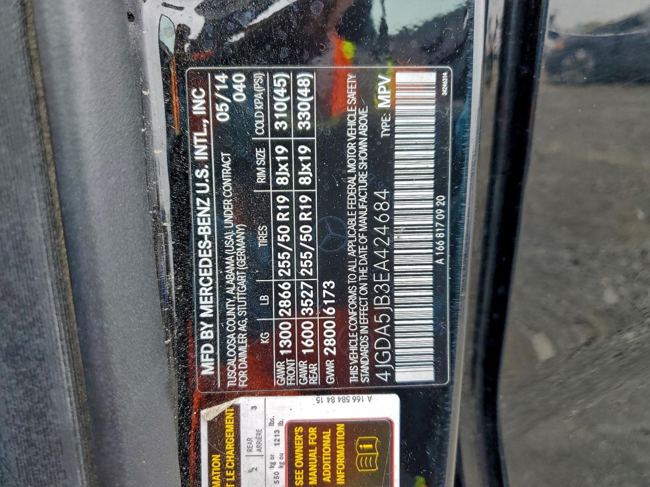 MERCEDES-BENZ M-CLASS 350