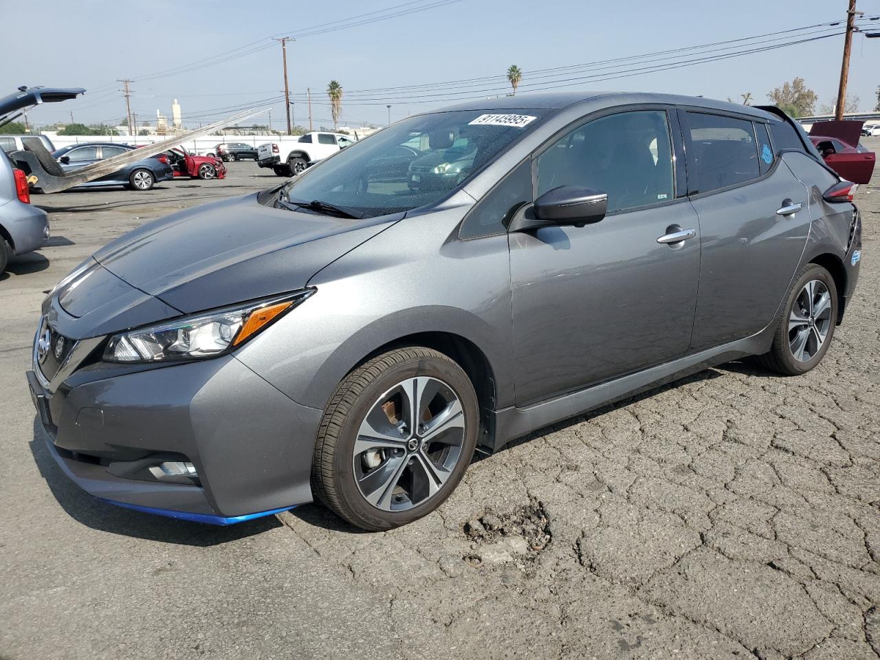 Lot #3286799246 2020 NISSAN LEAF SL PL