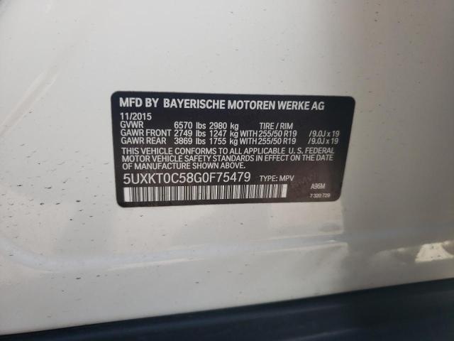 2016 BMW X5 XDR40E #3282763281