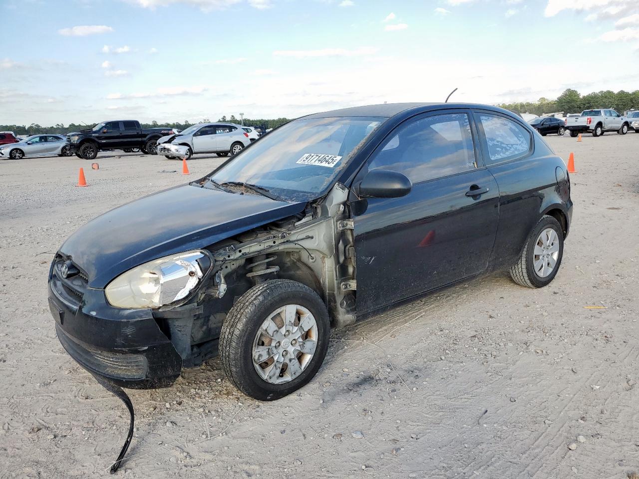 Lot #3287588045 2008 HYUNDAI ACCENT GS