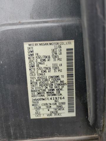 2007 NISSAN FRONTIER C #3297949793