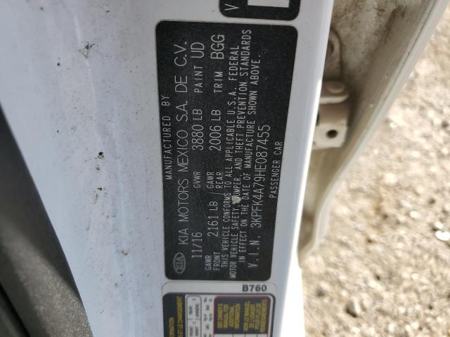 2017 KIA FORTE LX #3285572272