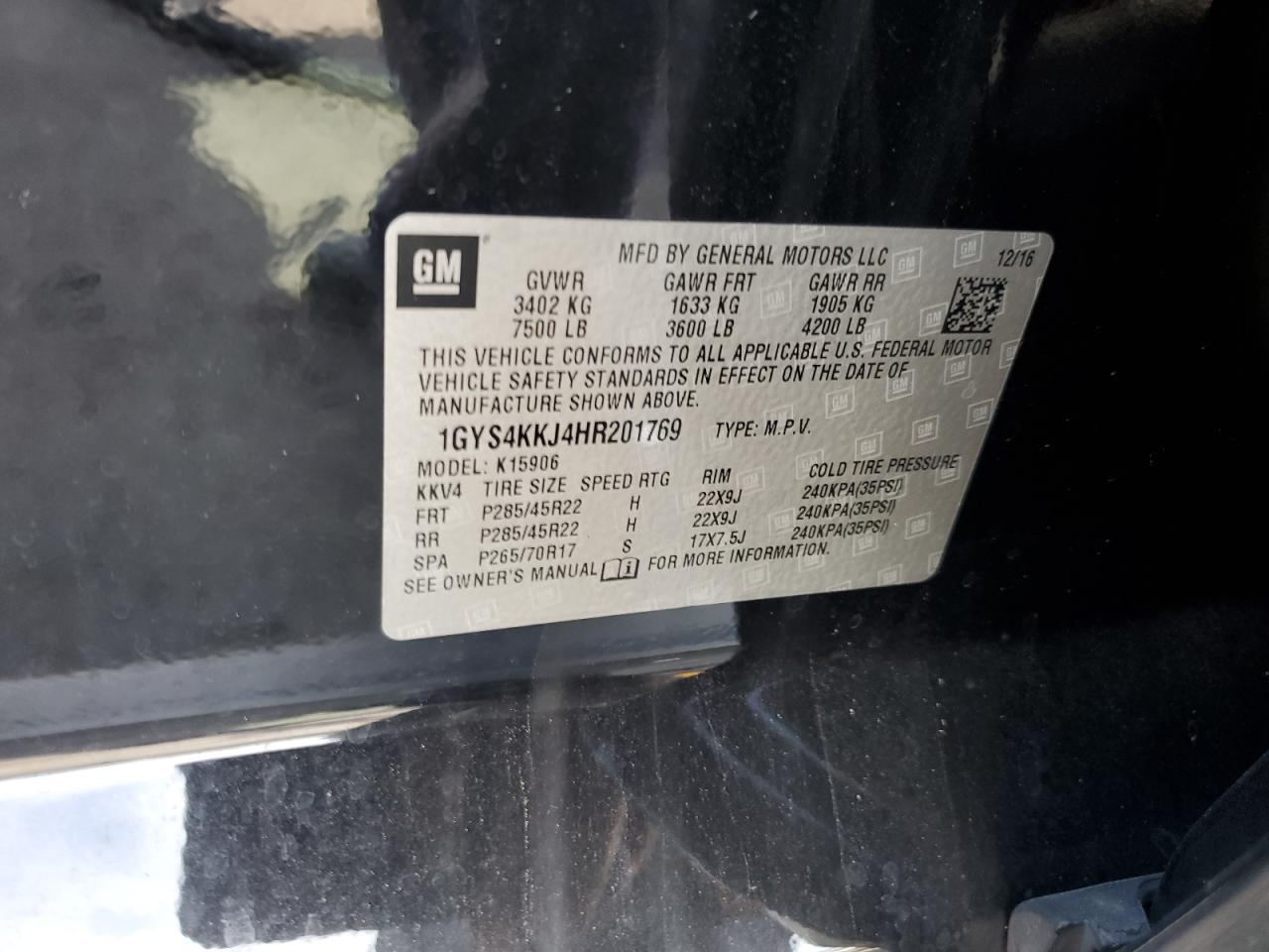 CADILLAC ESCALADE ESV PLATINUM