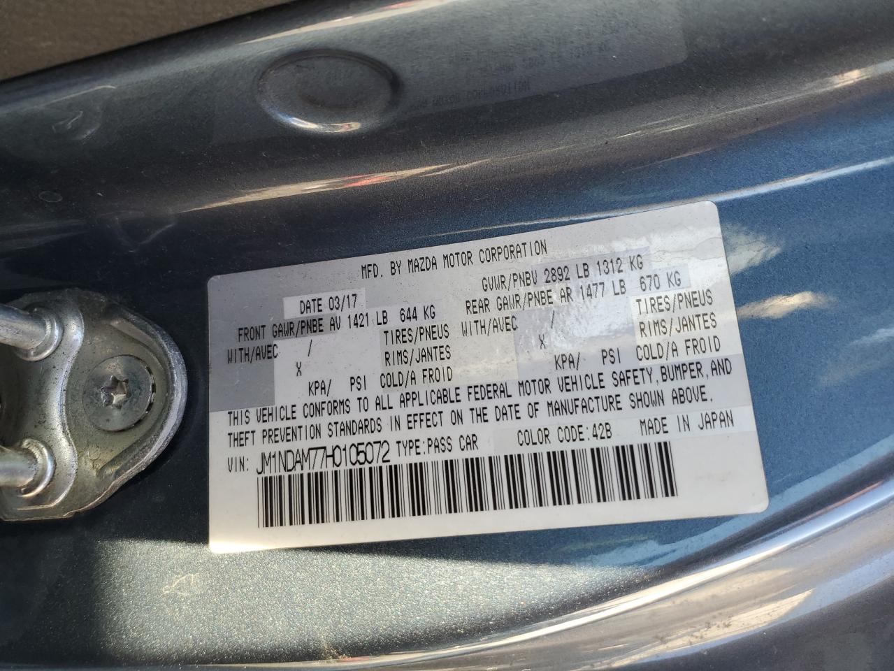 MAZDA MX-5 GRAND TOURING