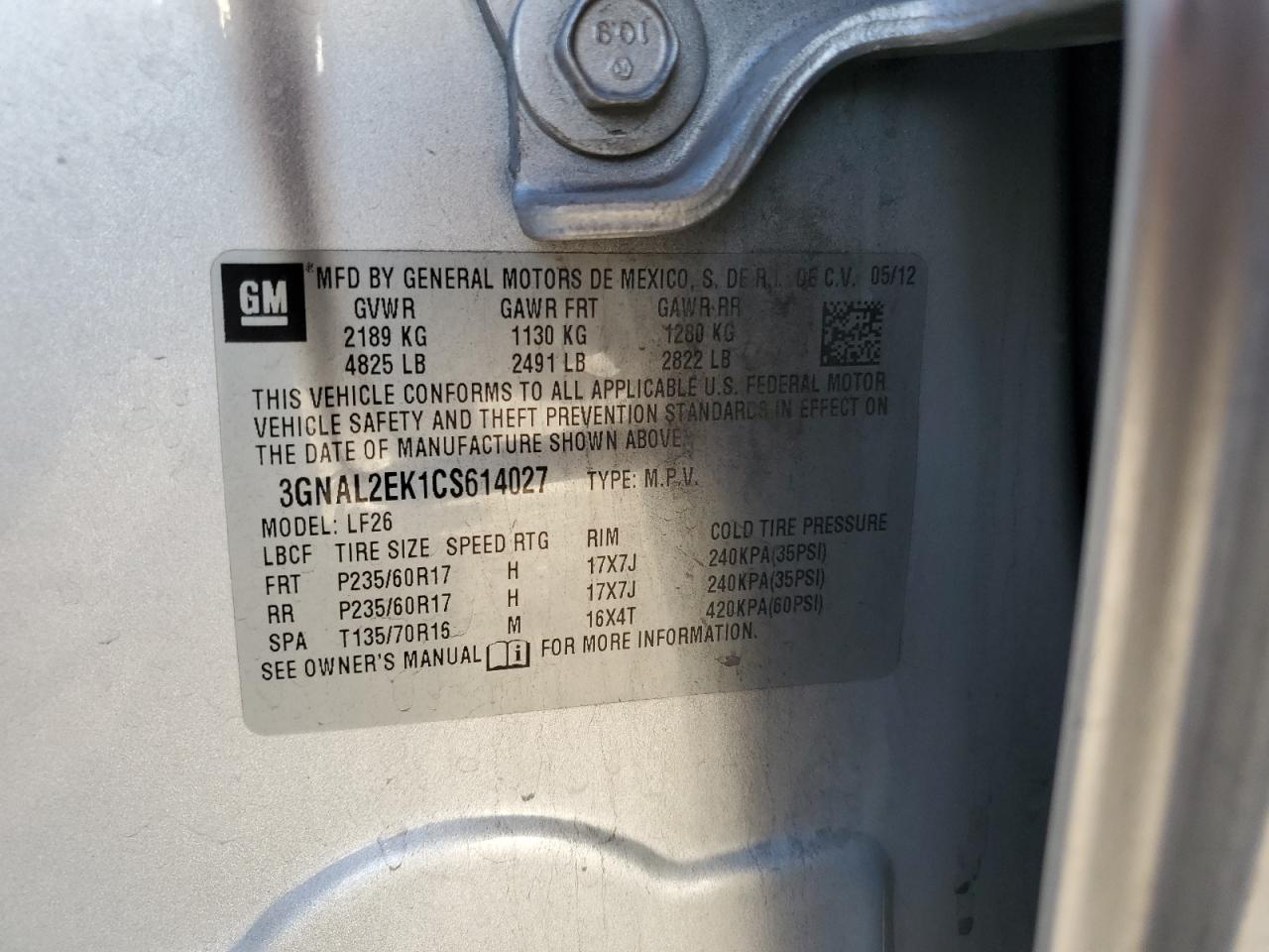 CHEVROLET CAPTIVA SPORT