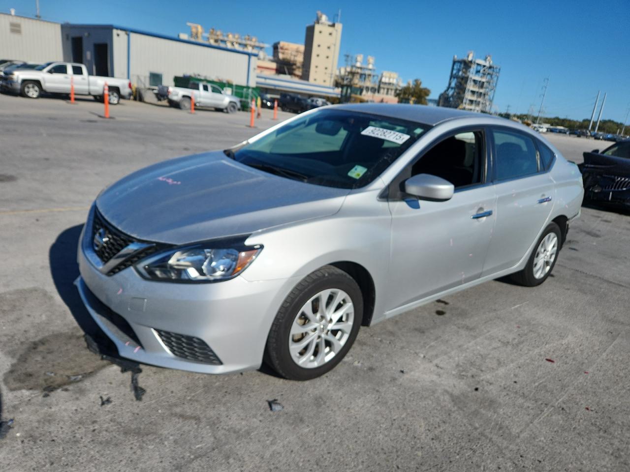 Lot #3316093320 2019 NISSAN SENTRA S