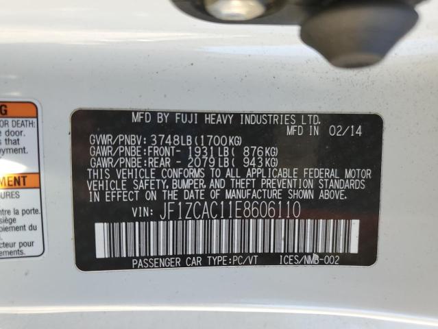 2014 SUBARU BRZ 2.0 LI #3301596635