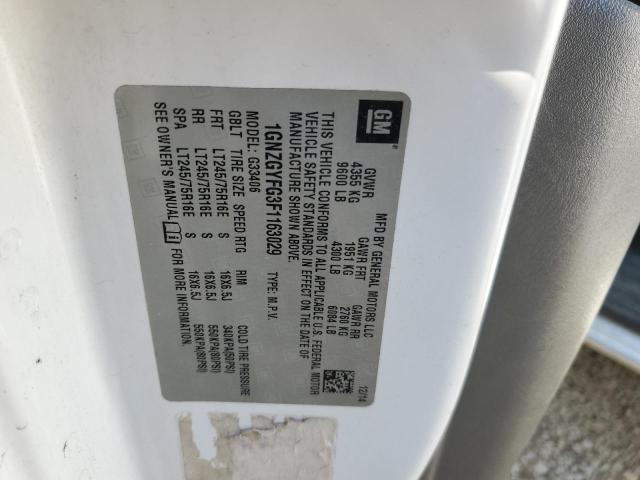 2015 CHEVROLET EXPRESS G3 #3290140273