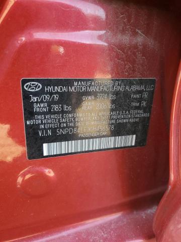 2019 HYUNDAI ELANTRA SE #3293378457