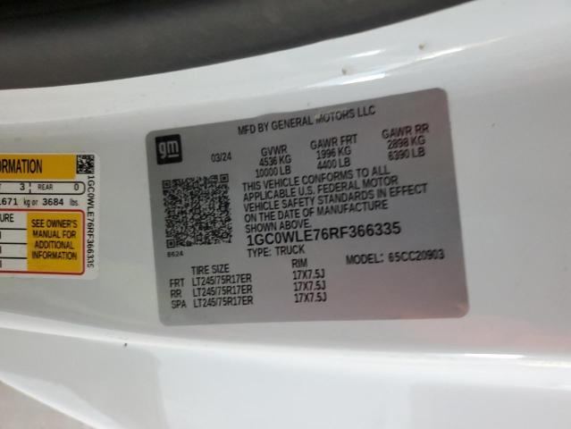 2024 CHEVROLET SILVERADO #3296417667