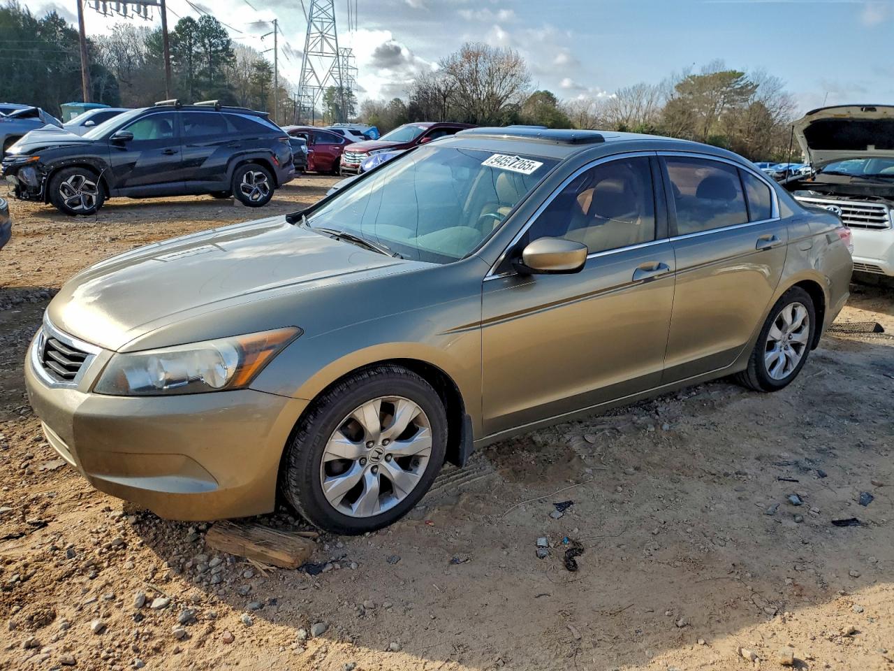 Lot #3297883801 2010 HONDA ACCORD EXL