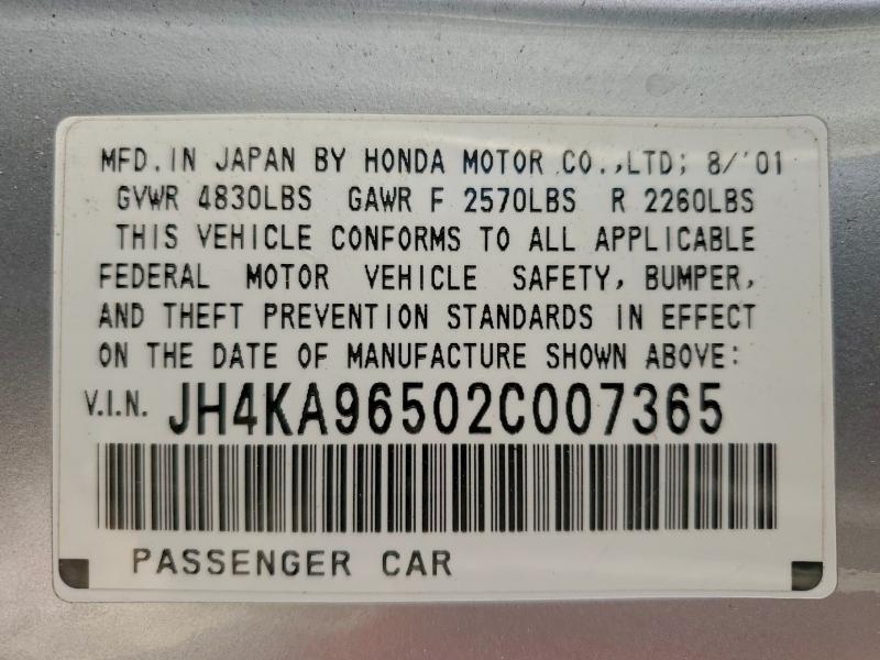 2002 ACURA 3.5RL #3298261041