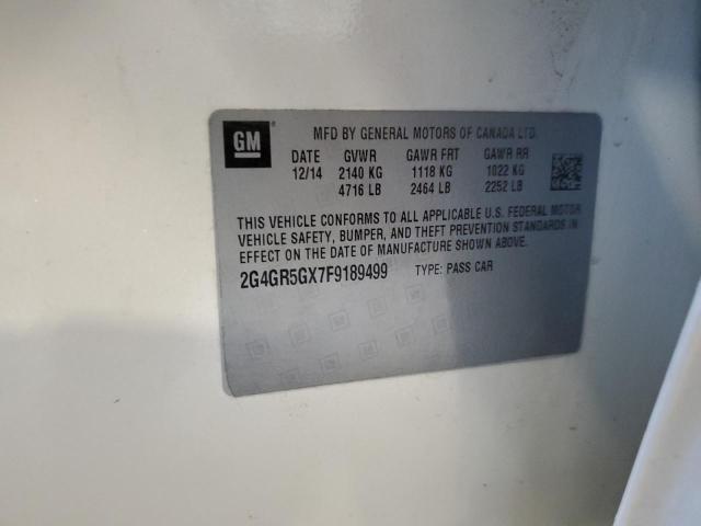 2015 BUICK REGAL PREM #3303838511