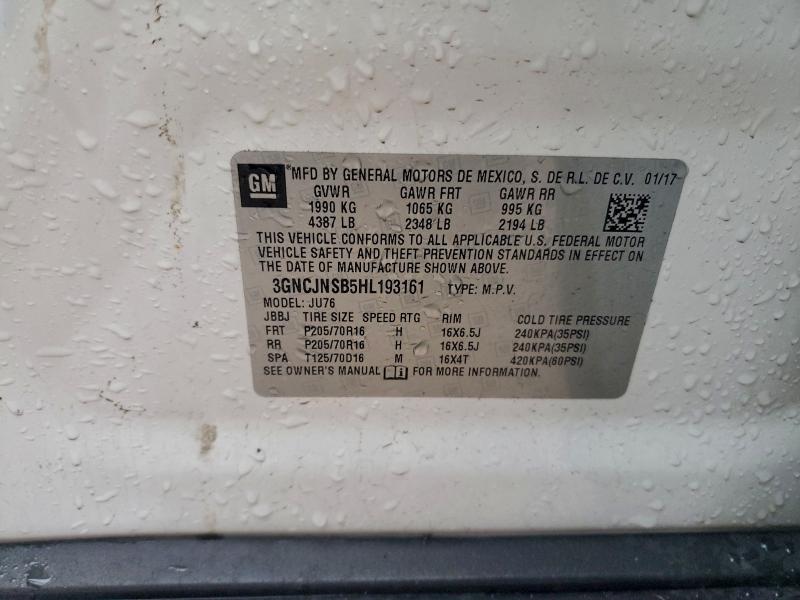 2017 CHEVROLET TRAX LS #3297934787