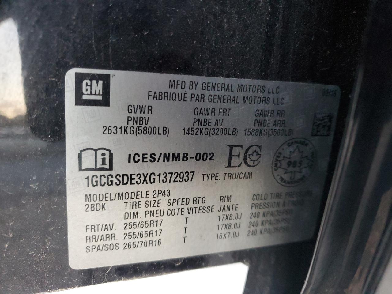 CHEVROLET COLORADO Z71