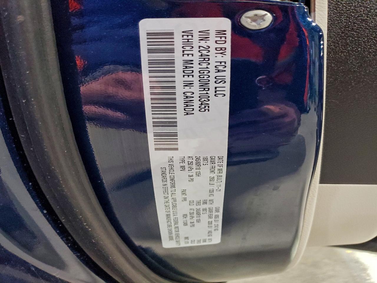 CHRYSLER PACIFICA LIMITED