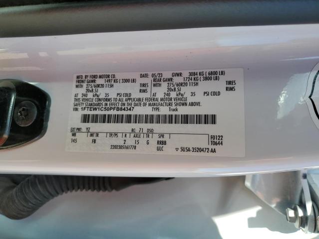 2023 FORD F150 SUPER #3282422262