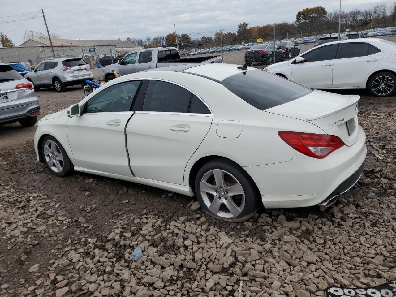 Lot #3317800091 2016 MERCEDES-BENZ CLA 250 4M