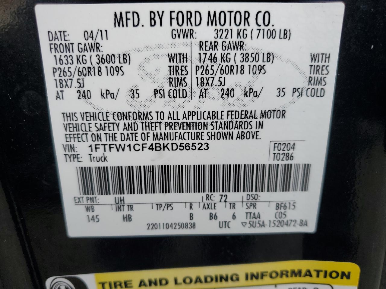 FORD F-150 SUPERCREW