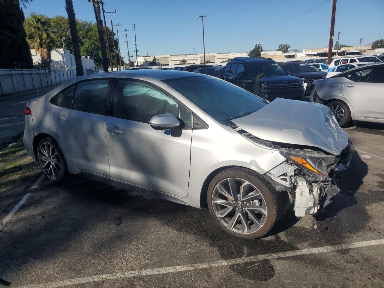Lot #3316061235 2021 TOYOTA COROLLA SE