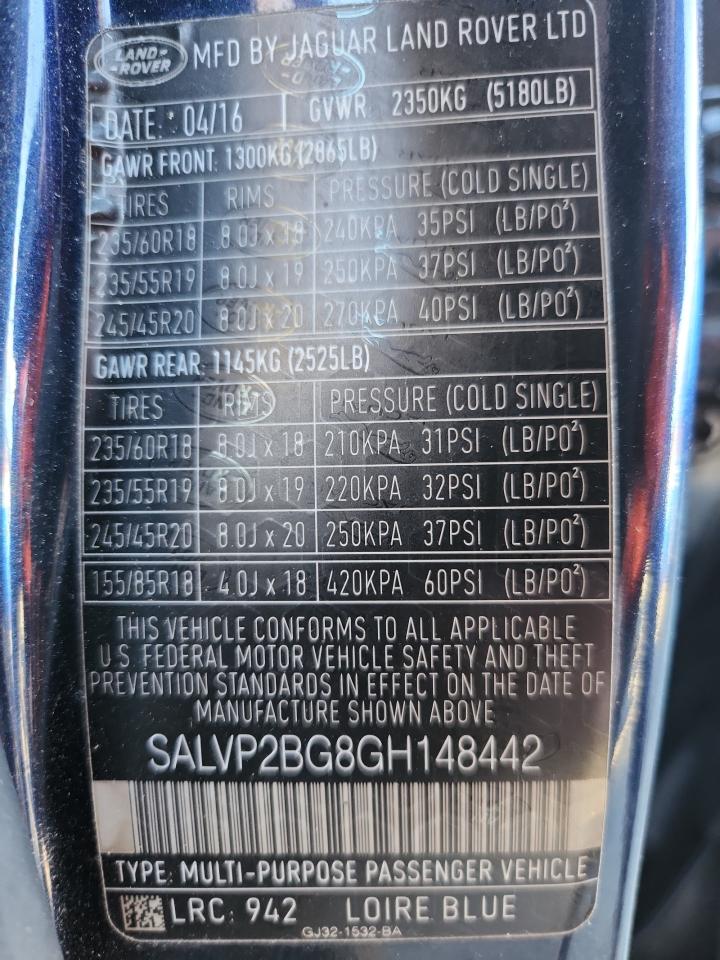 LAND ROVER RANGE ROVER SE