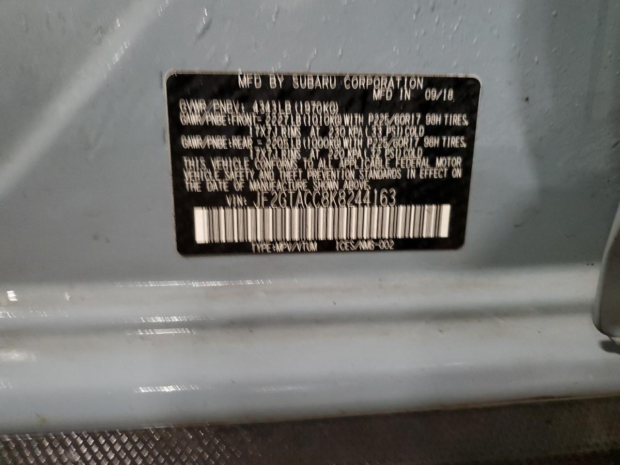 SUBARU CROSSTREK PREMIUM