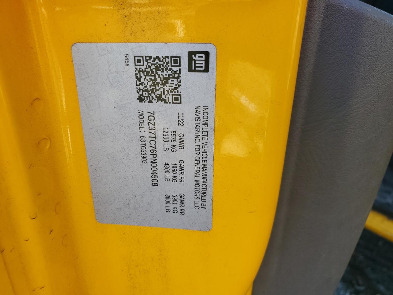 GMC SAVANA CUTAWAY G3500