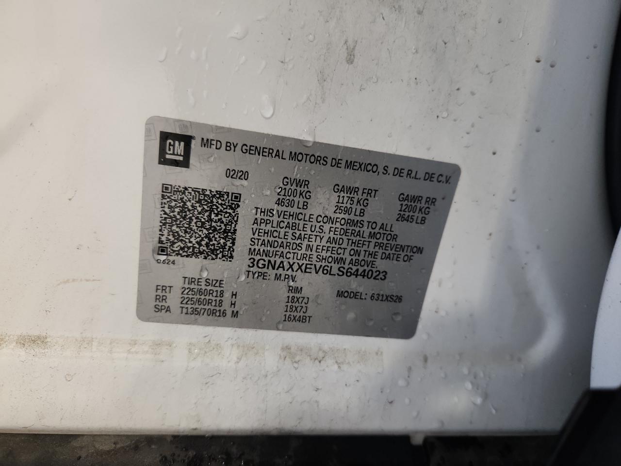 CHEVROLET EQUINOX PREMIER