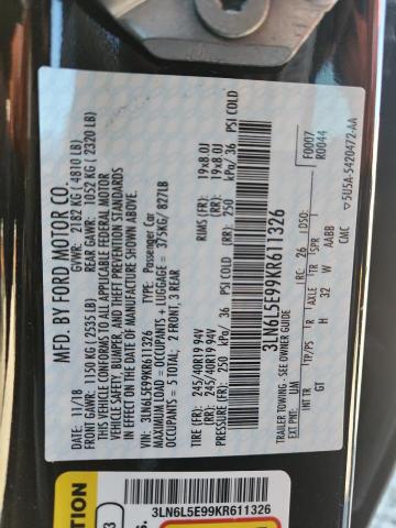 2019 LINCOLN MKZ RESERV #3287533019