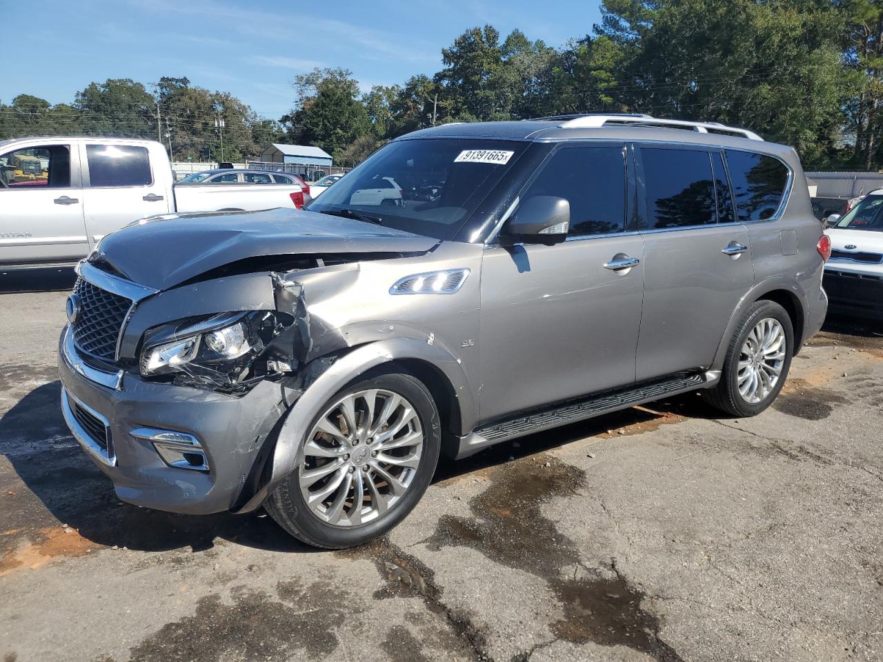 Lot #3297077505 2015 INFINITI QX80