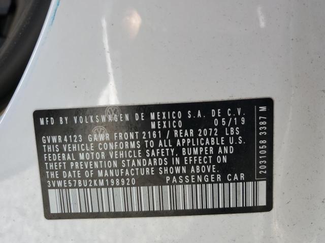 2019 VOLKSWAGEN JETTA SEL #3294465512