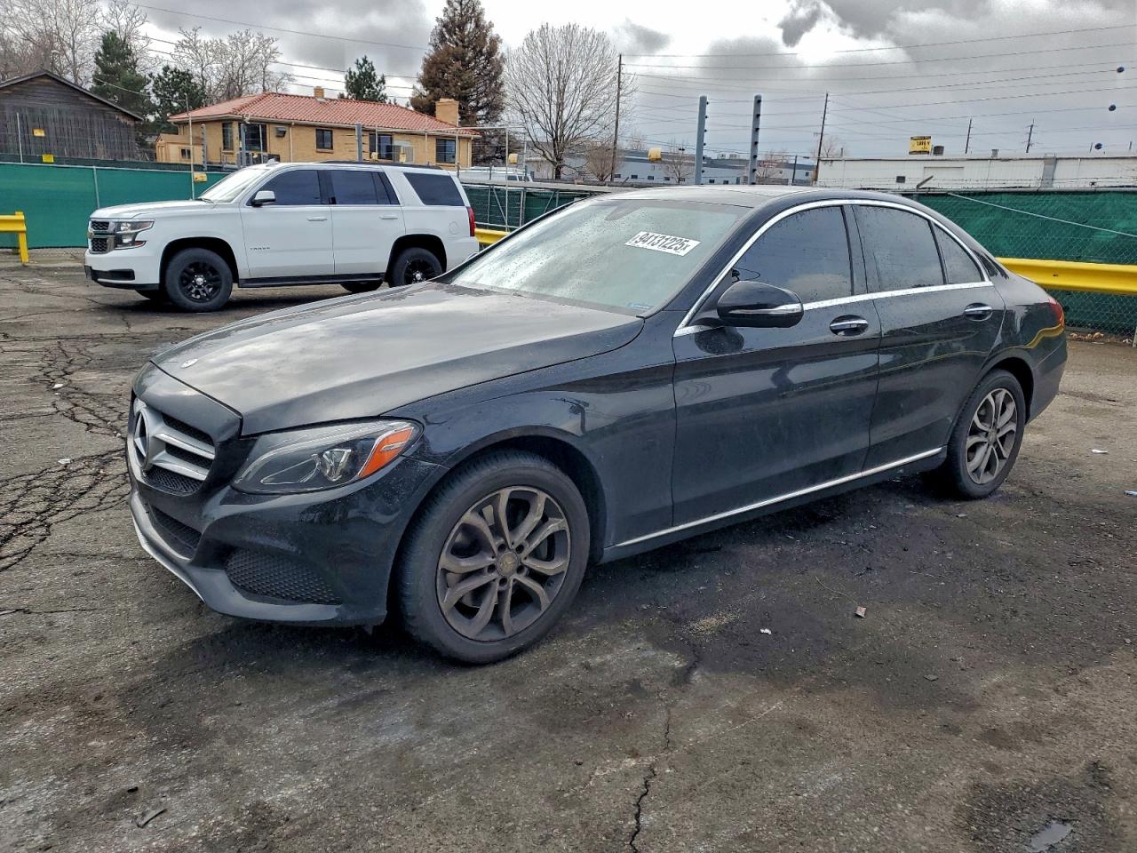 Lot #3296641041 2015 MERCEDES-BENZ C 300 4MAT