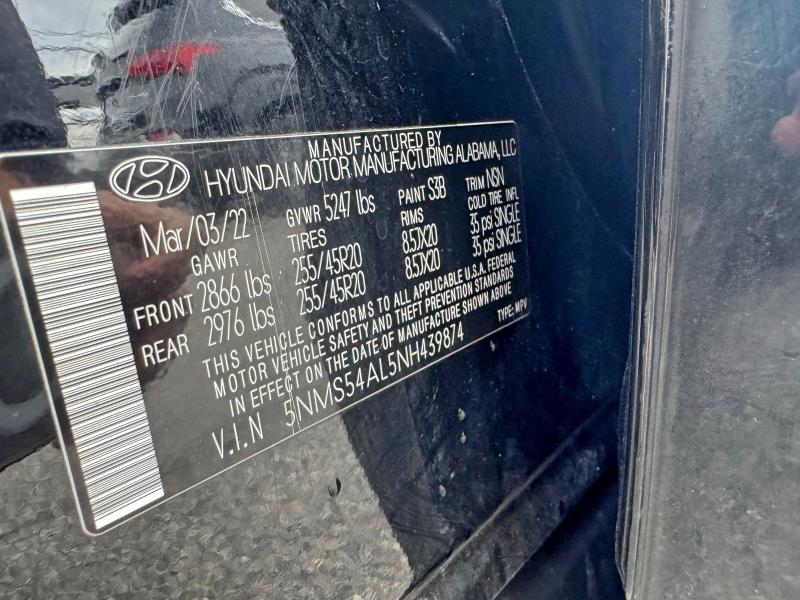 2022 HYUNDAI SANTA FE C #3298207023