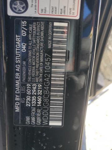 2016 MERCEDES-BENZ S 550 #3308633500