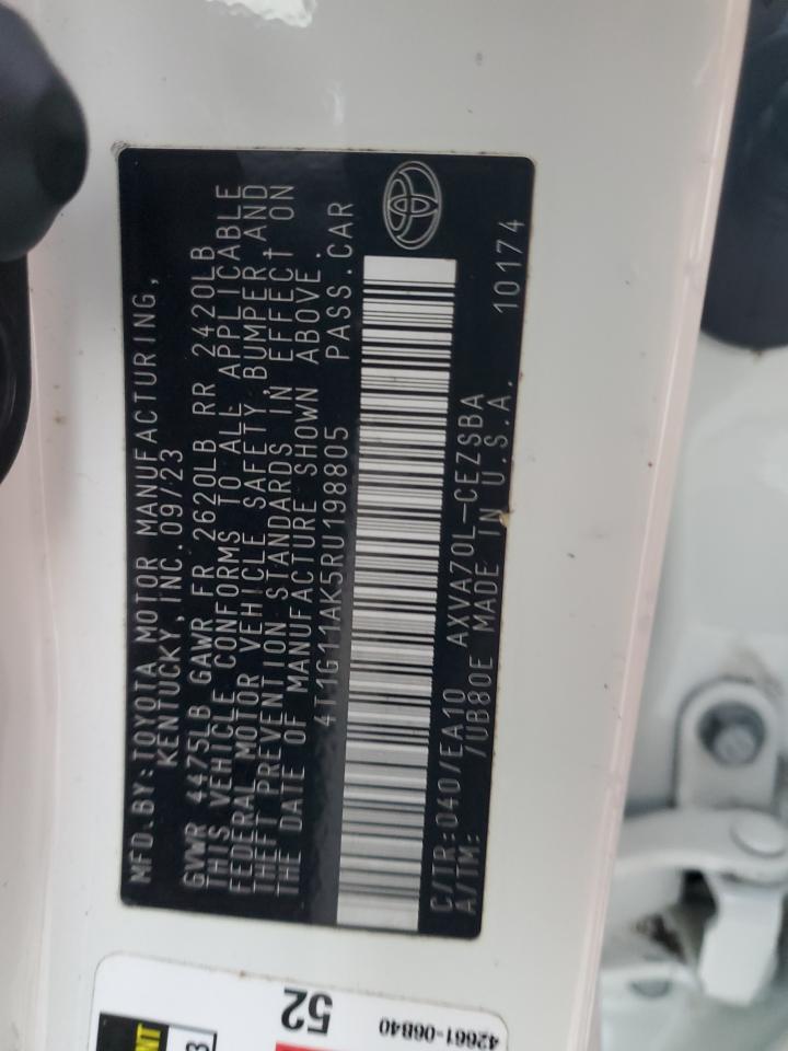 TOYOTA CAMRY SE NIGHT SHADE