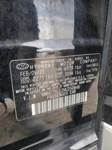 2021 HYUNDAI IONIQ SE #3291437162