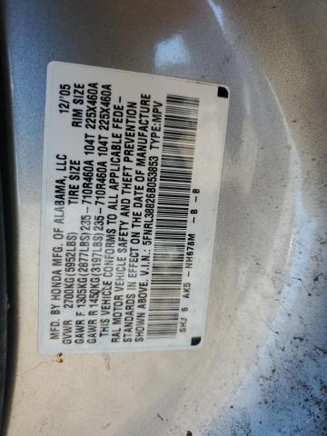 2006 HONDA ODYSSEY TO #3285820898