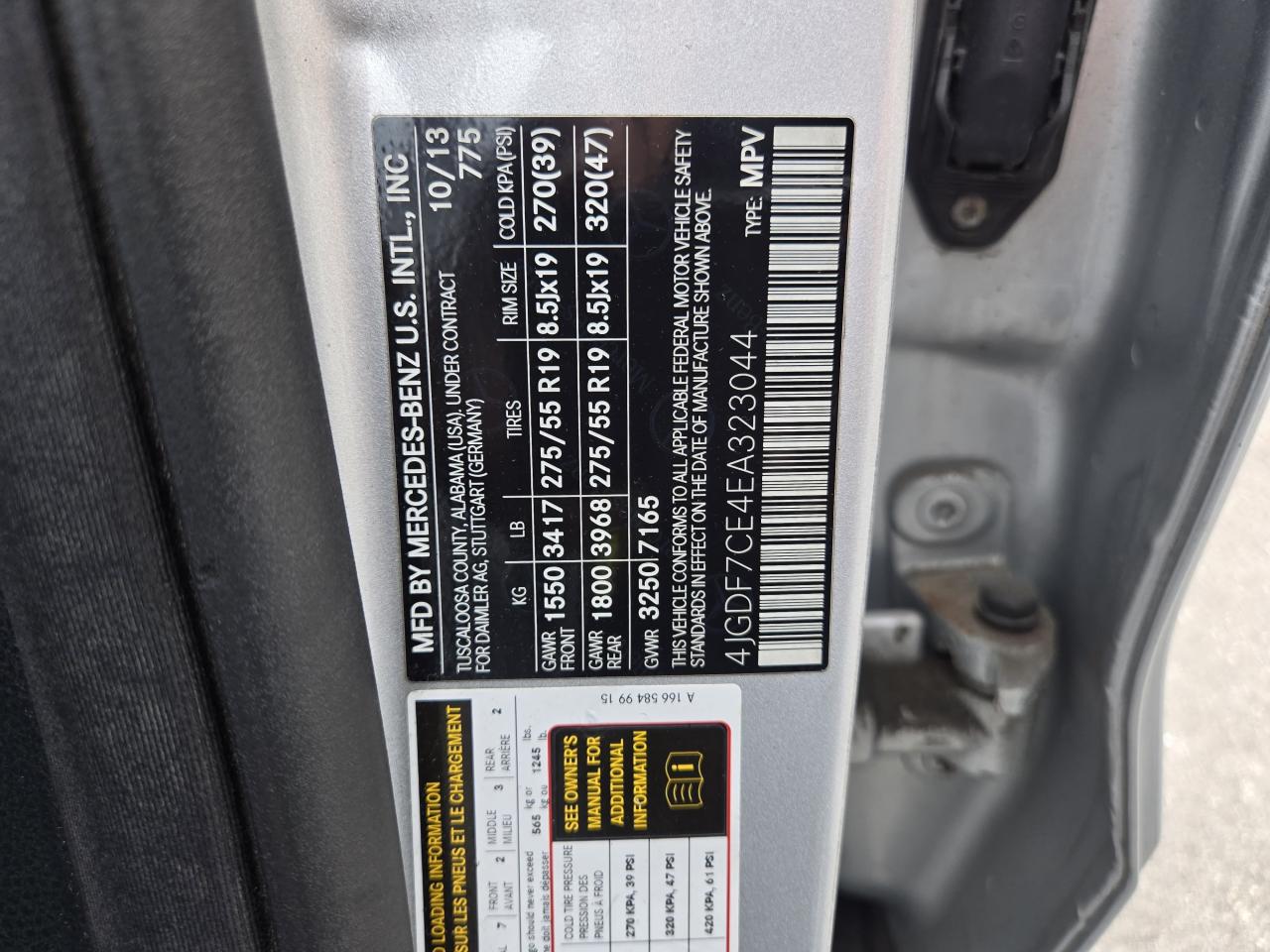 MERCEDES-BENZ GL-CLASS 450 4MATIC