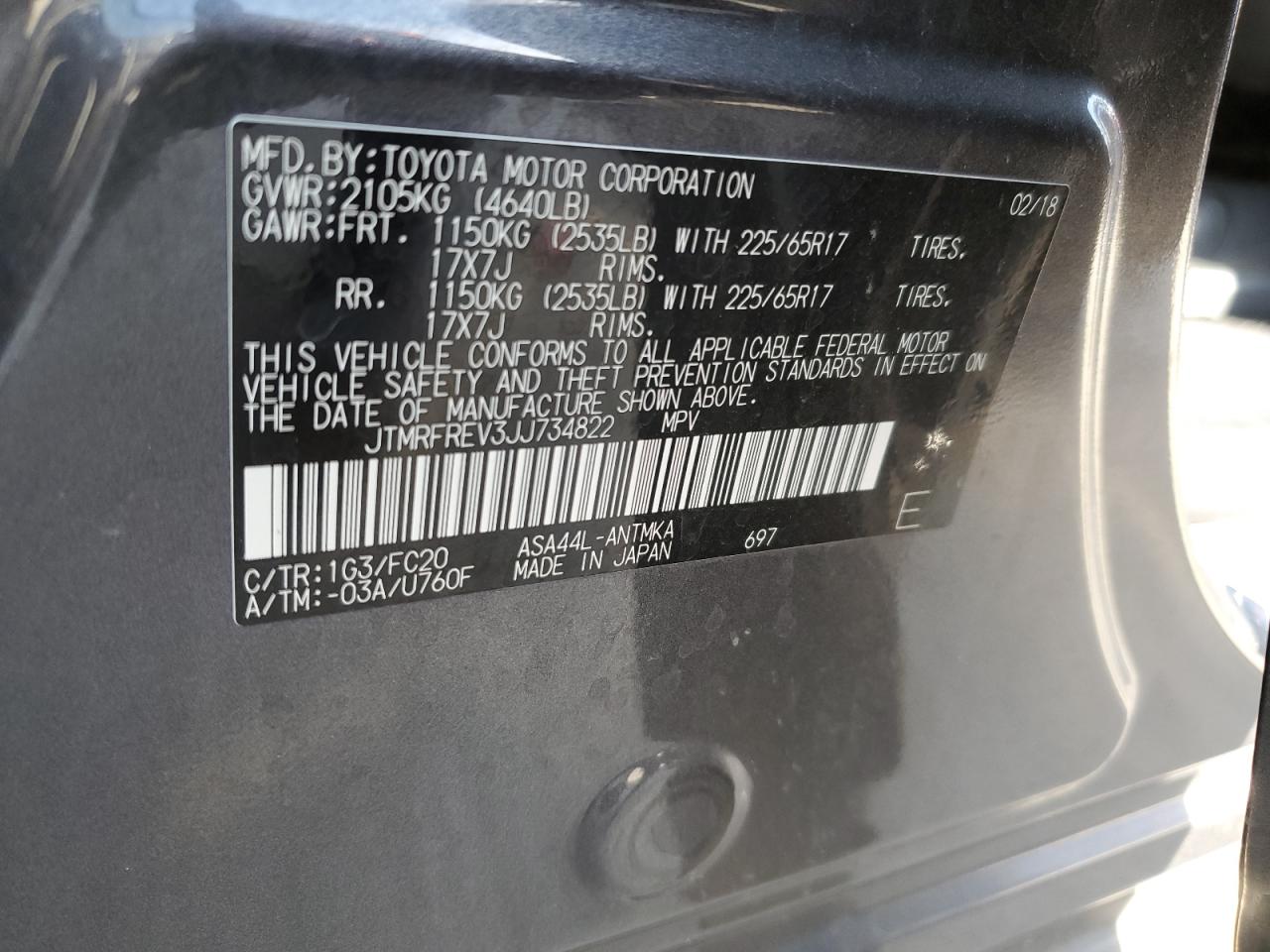 TOYOTA RAV4 ADVENTURE