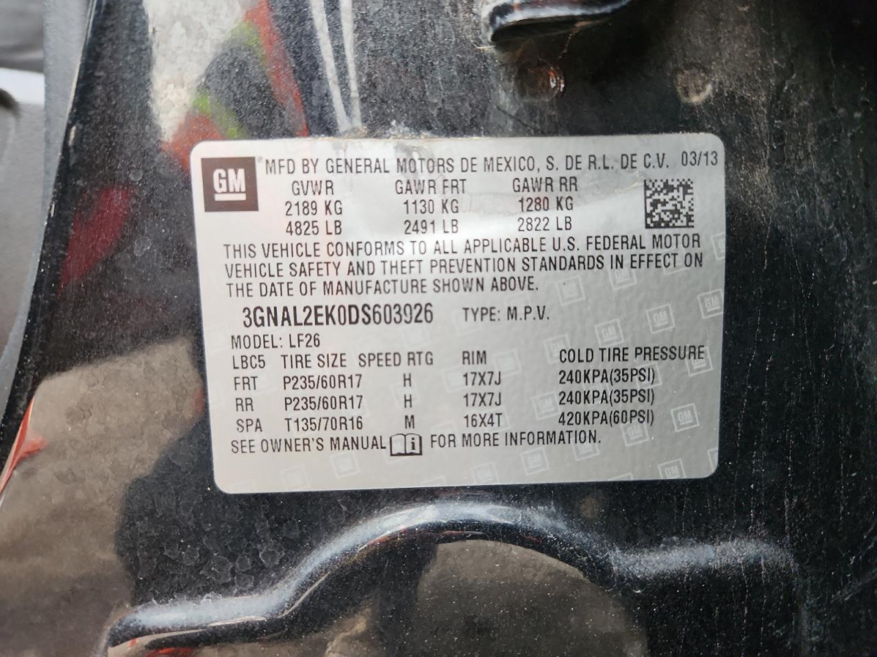 CHEVROLET CAPTIVA LS