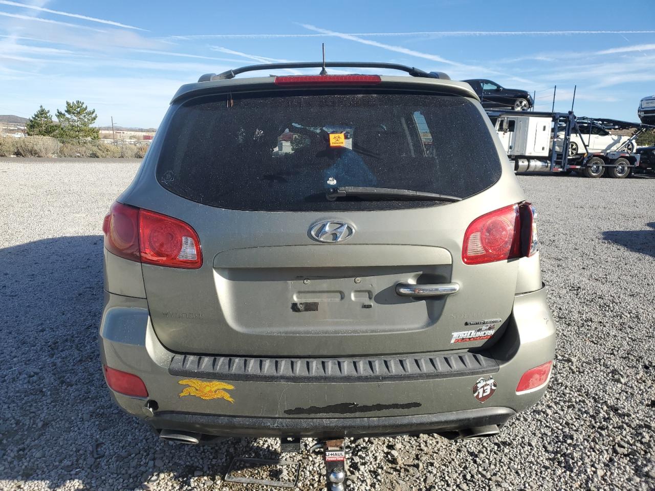 Lot #3291229962 2007 HYUNDAI SANTA FE S