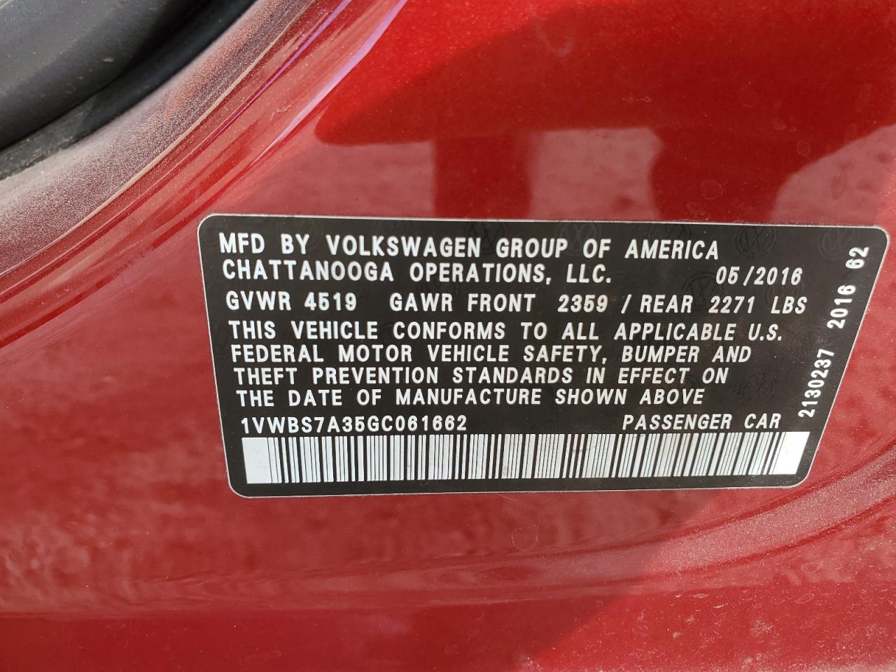 VOLKSWAGEN PASSAT SE