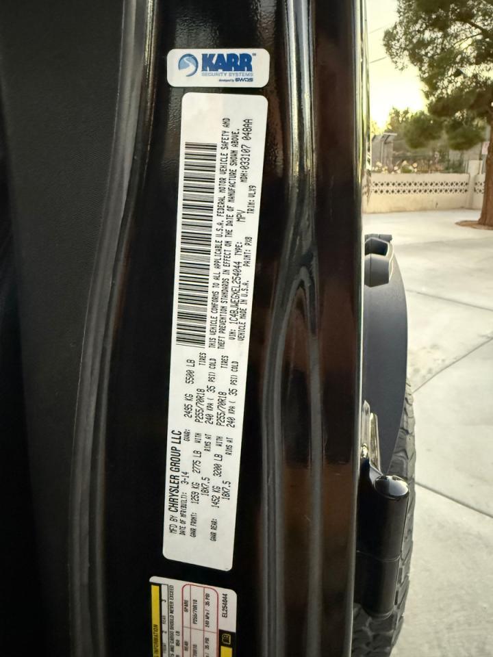 JEEP WRANGLER SAHARA