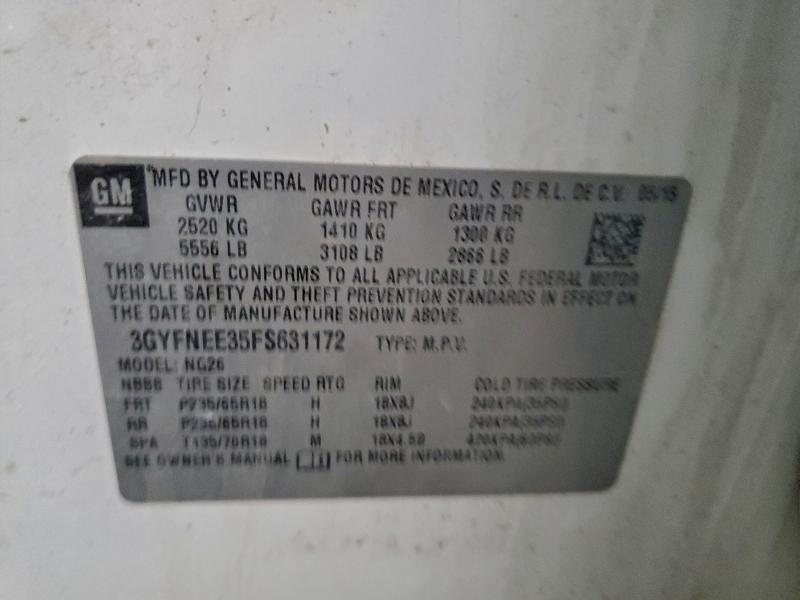 2015 CADILLAC SRX LUXURY #3310565069