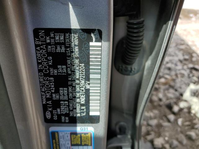 2021 KIA SELTOS SX #3309422008