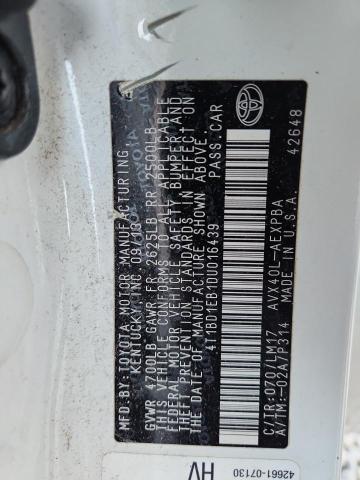 2013 TOYOTA AVALON HYB #3302878887