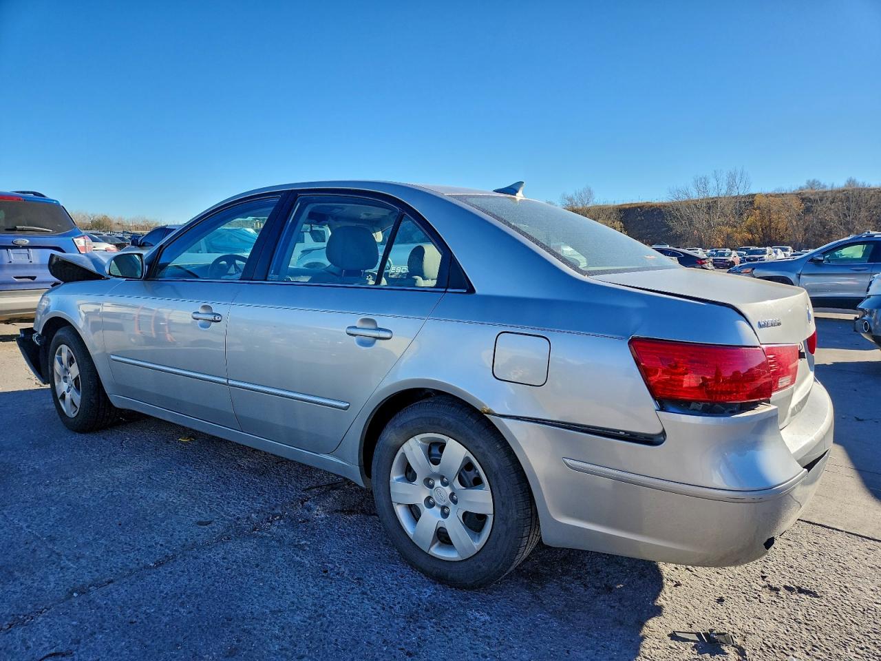 Lot #3296680099 2009 HYUNDAI SONATA GLS