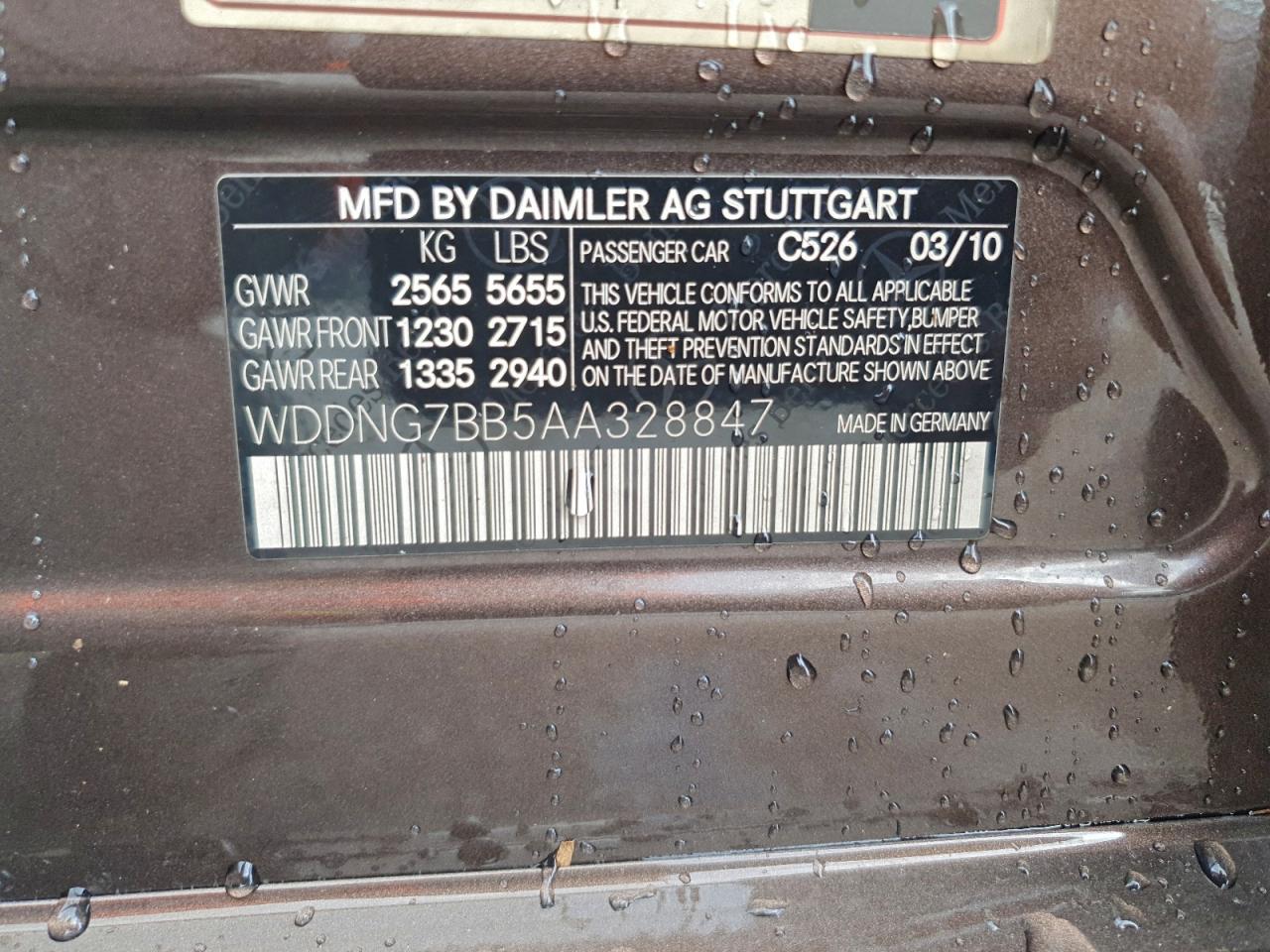 MERCEDES-BENZ S-CLASS 550