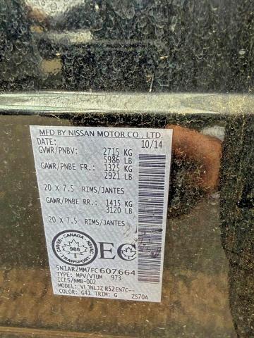 2015 NISSAN PATHFINDER #3298020153