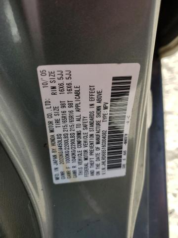 2006 HONDA CR-V LX #3293353468